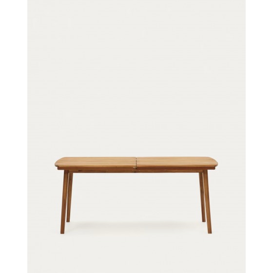 LAFORMA - Tavolo allungabile da esterno Thianna in legno massello di acacia 180 (240) x 90 cm