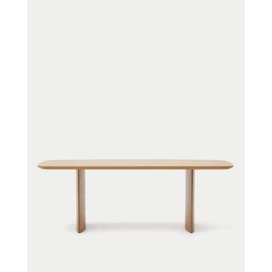 KAVE HOME - Tavolo Litto con impiallacciatura di rovere 240 x 100 cm
