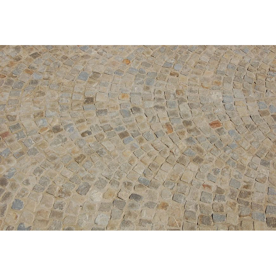 Pavé Baita Cubetti 6/8 cm in pietra arenaria tipo Baita