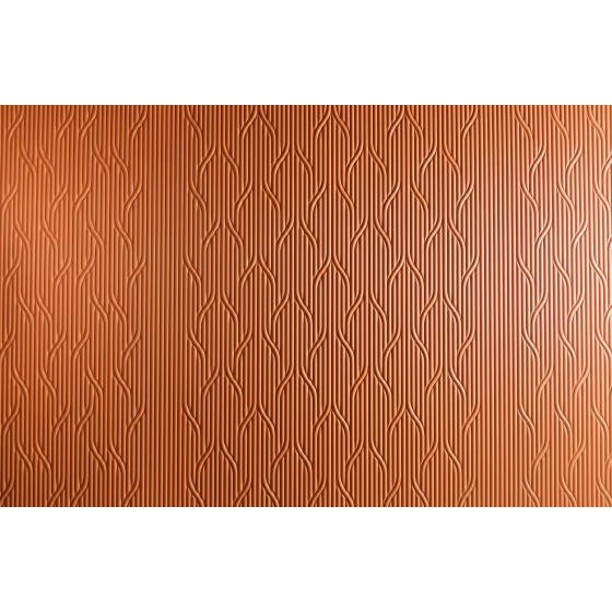 ORAC - PANNELLO 3D modello W213 HILL TRACE misura 200x25x1,6cm in materiale Purotouch®