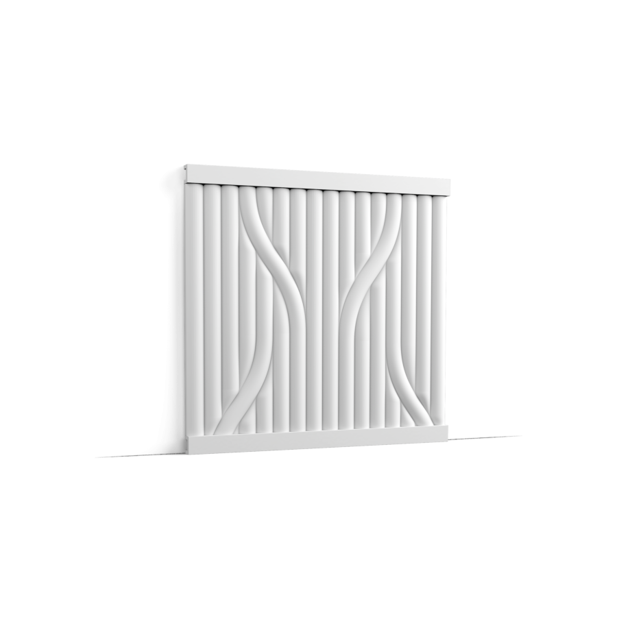 ORAC - PANNELLO 3D modello W213 HILL TRACE misura 200x25x1,6cm in materiale Purotouch®
