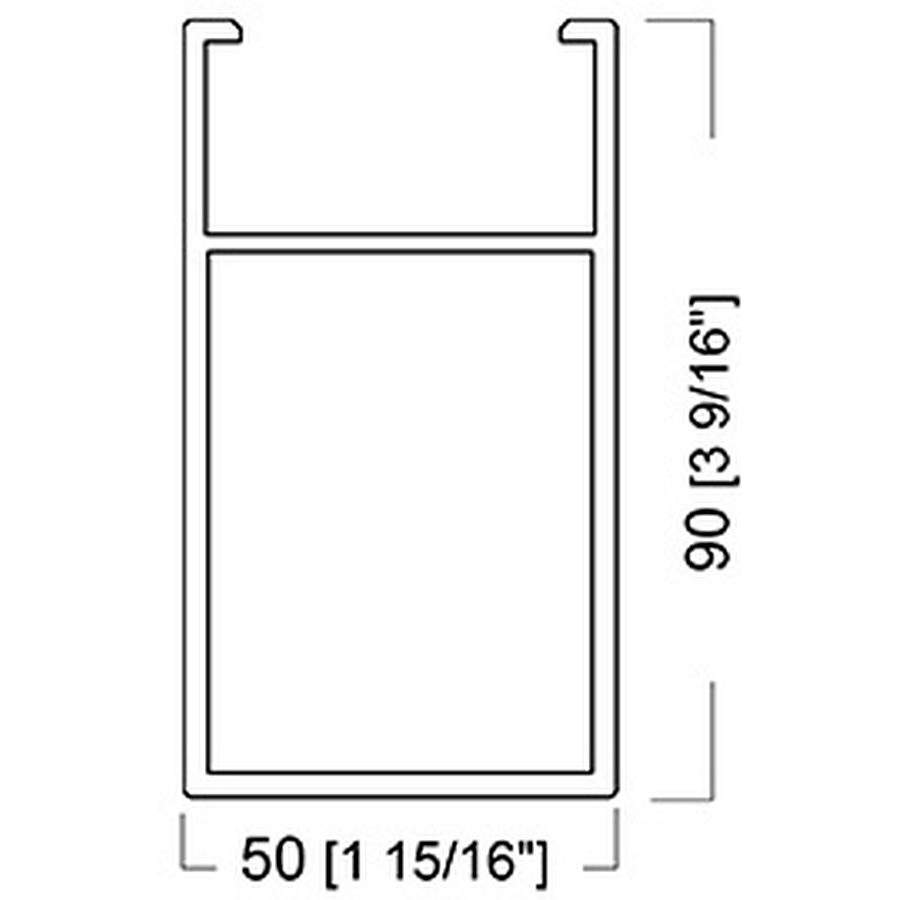 WOODN GREENWOOD - Modulatus TH9050HD Profilo WPC per Controsoffitti e applicazioni a soffitto