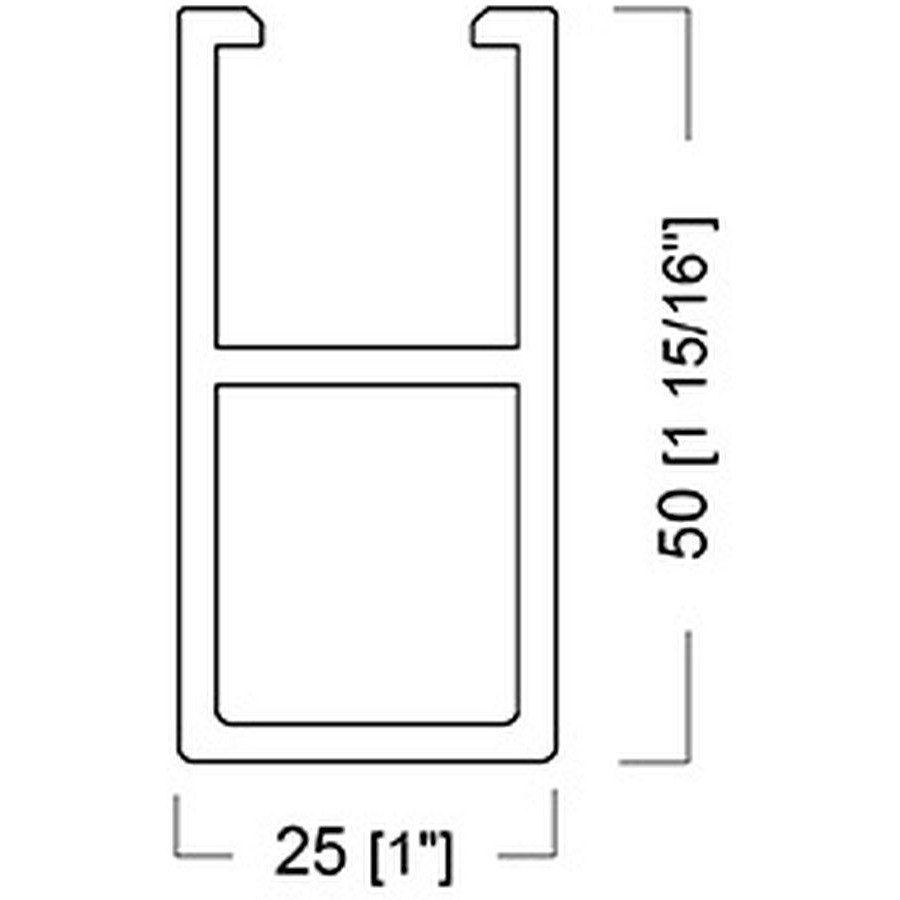 WOODN GREENWOOD - Modulatus TH5025HD Profilo WPC per Controsoffitti e applicazioni a soffitto