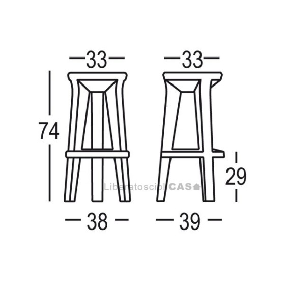 SGABELLO FROZEN STOOL design MATTEO RAGNI PLUS+